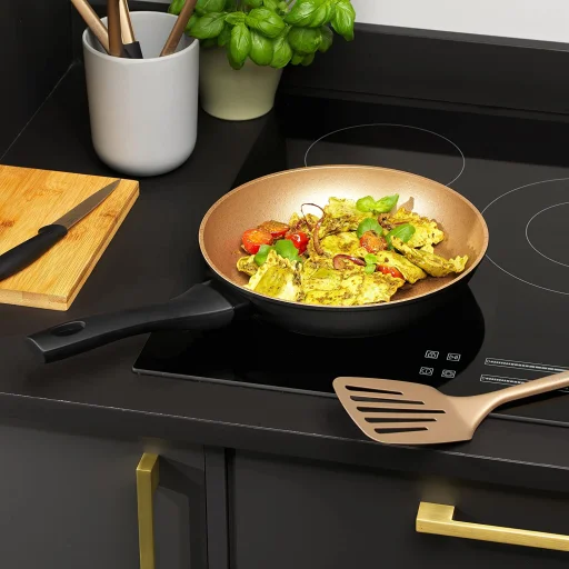 Russell Hobbs RH01666BEU7 Opulence 24 cm čierna panvica - 5