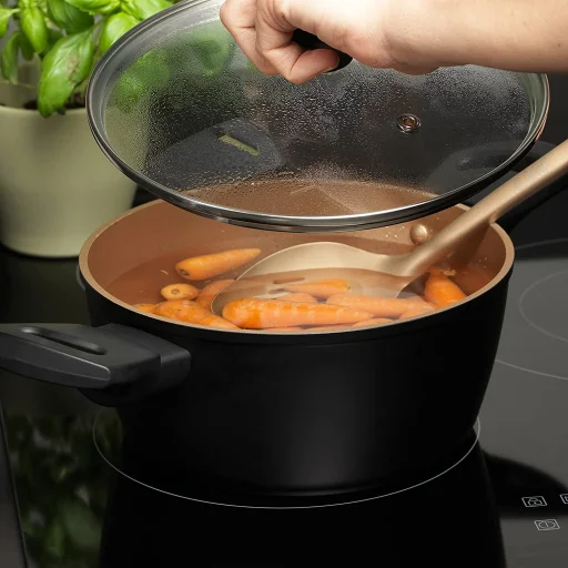 Russell Hobbs RH01669BEU7 Opulence 20 cm čierny hrniec - 5
