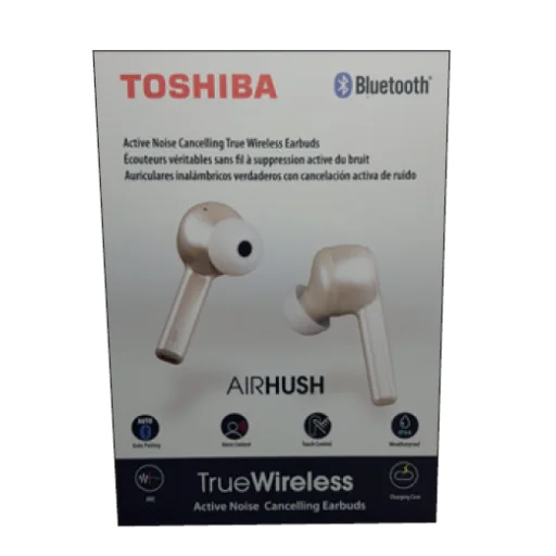 Bezdrôtové slúchadlá Toshiba Airhush RZE-BT1050E Black - 2