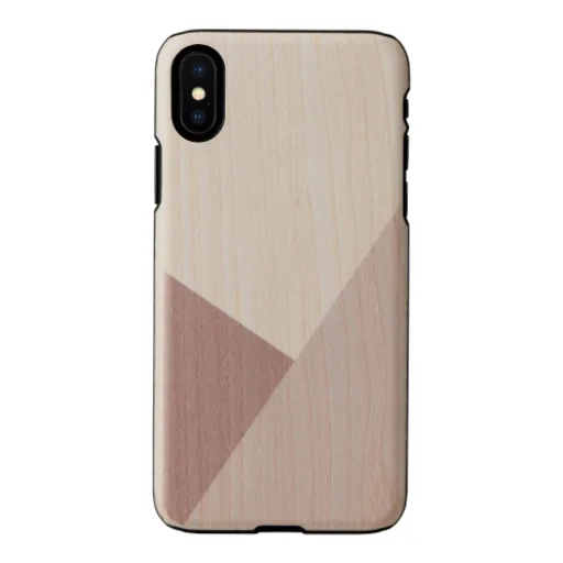 MAN&WOOD iPhone X/XS tulip black puzdro - 1