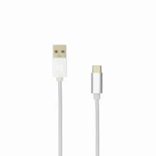 Sbox USB-A – USB-C kábel 0,5 m biely