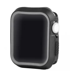Devia Dazzle Series Apple Watch 40mm puzdro čierno-sivé