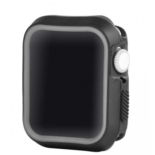 Devia Dazzle Series Apple Watch 40mm puzdro čierno-sivé - 1