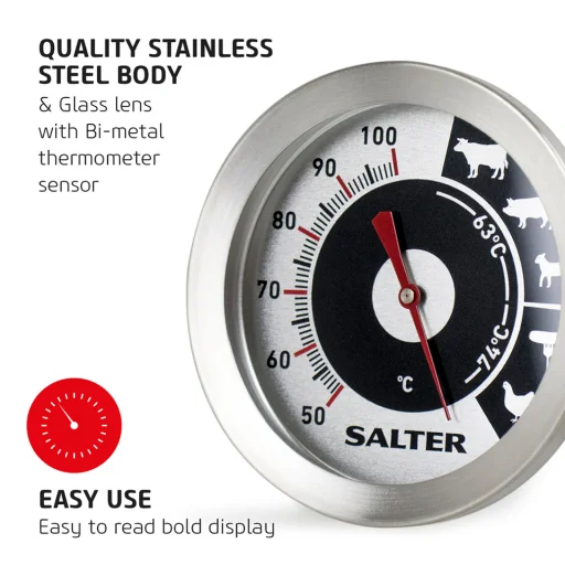 Salter 512 SSCREU16 analógový teplomer na mäso - 4