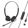 Tellur Voice 320 drôtový binaurálny headset čierny thumbnail