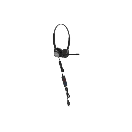 Tellur Voice 320 drôtový binaurálny headset čierny - 1