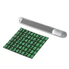 Tellur dočasná parkovacia karta s telefónnym číslom, metalická strieborná thumbnail