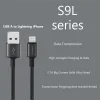 Orsen S9L USB-A – Lightning kábel čierny 1 m thumbnail