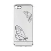 Tellur Butterfly strieborné silikónové puzdro pre iPhone 7 thumbnail