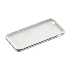 Tellur Butterfly strieborné silikónové puzdro pre iPhone 7
