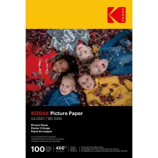 Kodak lesklý fotopapier A6 10x15 cm 180 g/m² 100 listov