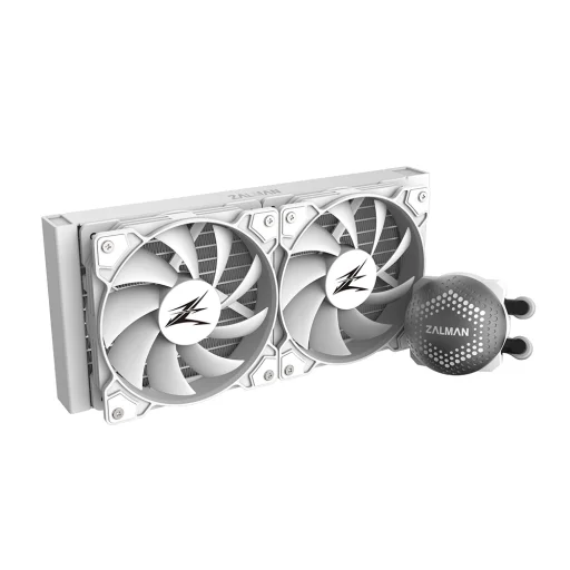 Zalman Alpha 24 240 mm biely kvapalinový chladič CPU - 2