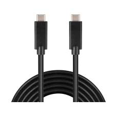 Sandberg 136-09 USB-C - USB-C 2 m čierny kábel