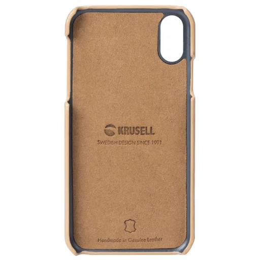 Krusell Sunne kryt Apple iPhone XS Max vintage nude - 4