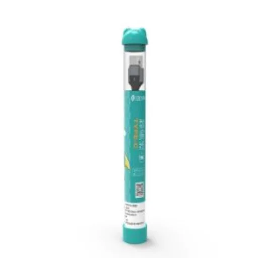 Devia Tube USB-C kábel (5V 2A, 1 m) modrý - 1
