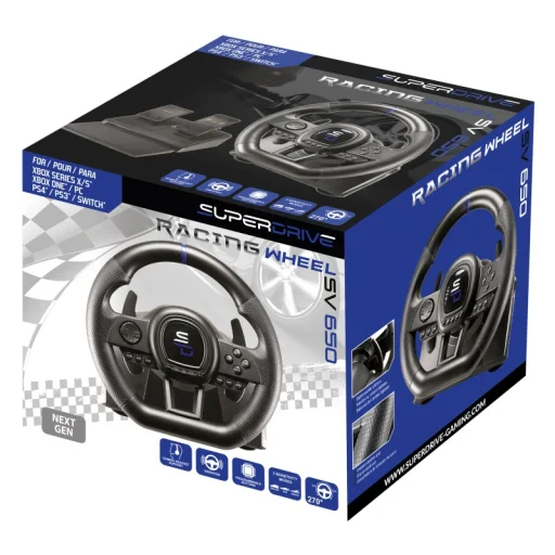 Subsonic Superdrive SV 650 pretekársky volant s pedálmi - 10
