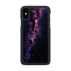 iKins flipové puzdro pre iPhone XS/S, Mliečna dráha čierna