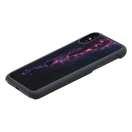iKins flipové puzdro pre iPhone XS/S, Mliečna dráha čierna - 2