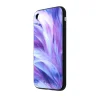 Tellur Cover Glass Print puzdro s motívom pierka pre iPhone XR thumbnail