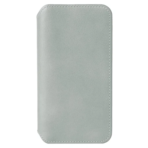 Krusell Sunne PhoneWallet Apple iPhone 11 Pro vintage sivé kožené flipové puzdro - 3