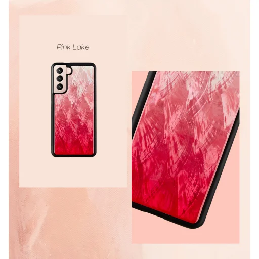 iKins Samsung Galaxy S21 Ultra puzdro pink lake black - 2