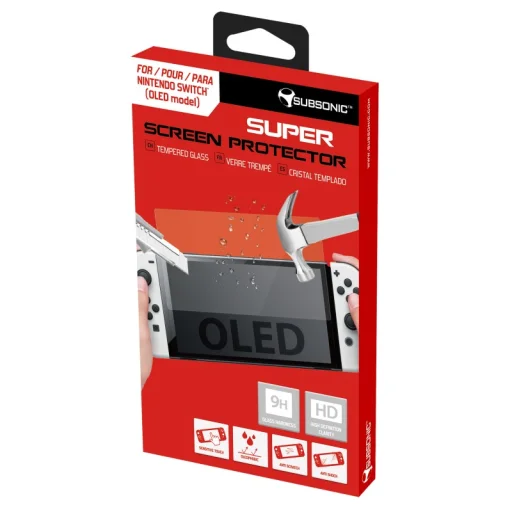 Subsonic Super ochranné tvrdené sklo pre Nintendo Switch OLED - 1