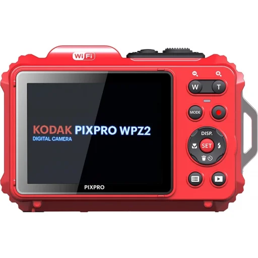 Kodak WPZ2 Red vodotesný kompaktný fotoaparát - 8
