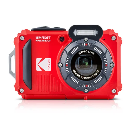 Kodak WPZ2 Red vodotesný kompaktný fotoaparát - 1