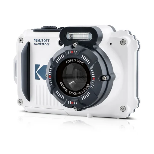 Kodak WPZ2 White kompaktný fotoaparát - 2