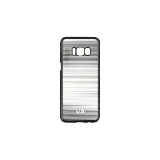 Tellur Cover Hard Case Samsung Galaxy S8 Plus pásikavé čierne puzdro - 1