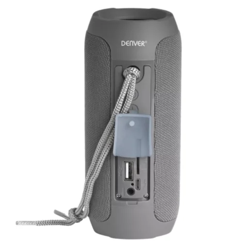 Denver BTS-110NR Grey bezdrôtový Bluetooth reproduktor - 3