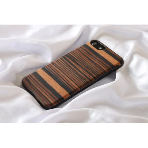 MAN&WOOD puzdro pre iPhone 7/8 ebenová čierna - 4