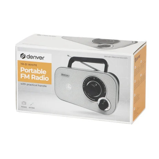 Denver TR-51 biele rádio - 10