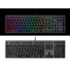 A4Tech FSTYLER FX60H Grey drôtová klávesnica s neónovým podsvietením thumbnail