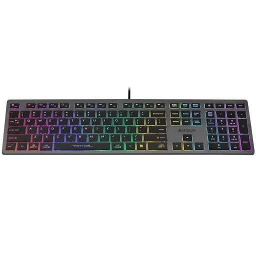 A4Tech FSTYLER FX60H Grey drôtová klávesnica s neónovým podsvietením - 3
