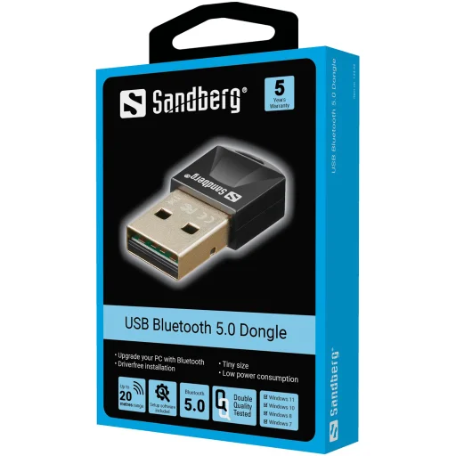 Sandberg 134-34 USB Bluetooth 5.0 adaptér - 4