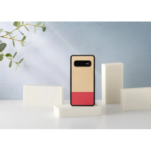 MAN&WOOD puzdro na smartfón pre Samsung Galaxy S10 (G973), miss match black - 3