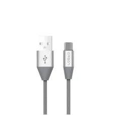 Orsen S33 Type-C dátový kábel 2,1A 1,2 m sivý