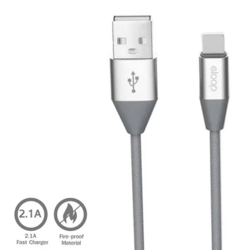 Orsen S33 Type-C dátový kábel 2,1A 1,2 m sivý - 2