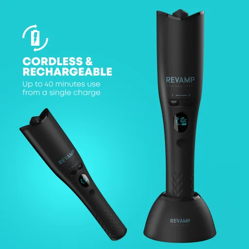 Revamp CL-2750-EU2 iGEN Cordless Progloss Hollywood Curl automatická rotačná kulma na vlasy - 4