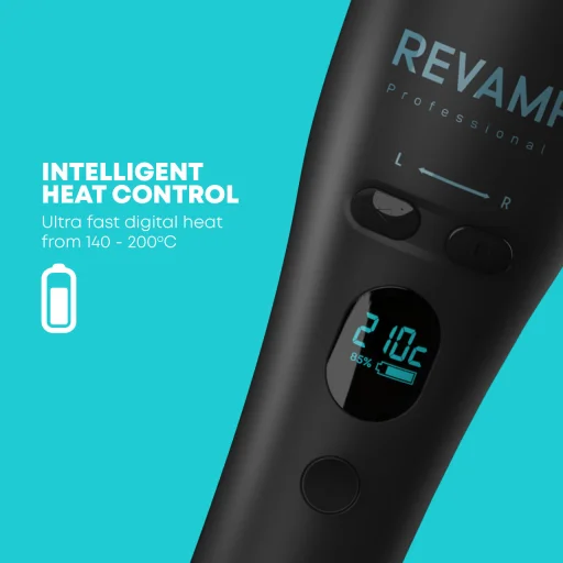 Revamp CL-2750-EU2 iGEN Cordless Progloss Hollywood Curl automatická rotačná kulma na vlasy - 6