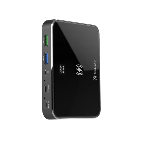 Tellur Graphene PD10000 10000mAh čierna powerbanka - 1