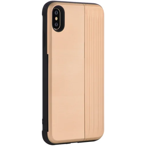 Devia H-Card Series iPhone X/XS zlaté puzdro - 1