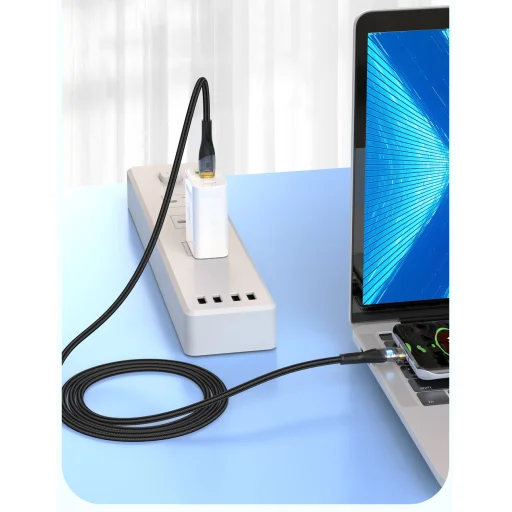 Tellur USB-C - USB-C PD 60W dátový kábel 100 cm čierny - 2