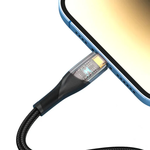 Tellur USB-C - USB-C PD 60W dátový kábel 100 cm čierny - 3