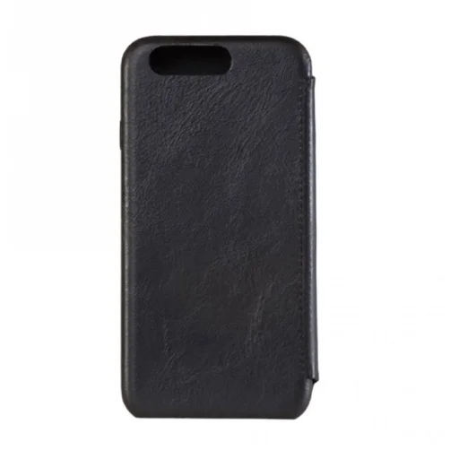 Tellur Slim flipové puzdro z pravej kože pre iPhone 7 Plus, hlboká čierna - 2