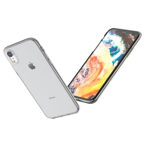 Devia Naked TPU puzdro pre iPhone XS/X (5,8") priehľadné čajové - 3