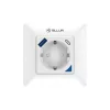 Tellur Smart WiFi nástenná inteligentná zásuvka 3600W 16A, PD20W, USB 18W, s meraním spotreby, biela thumbnail