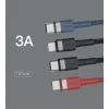 Orsen S51 Type-C–Lightning kábel 3A 1 m čierny thumbnail