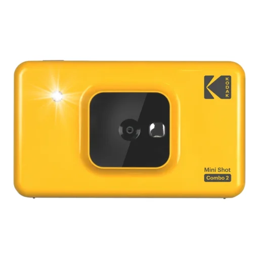Kombinácia fotoaparátu a fototlačiarne Kodak Mini Shot 2 žltá - 1